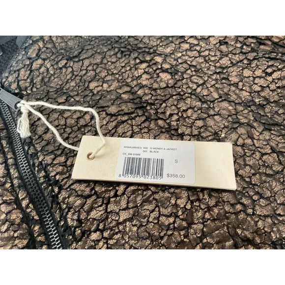 Diesel Womens Metallic Bronze Wendy Jacket Size Small - Picture 6 of 16